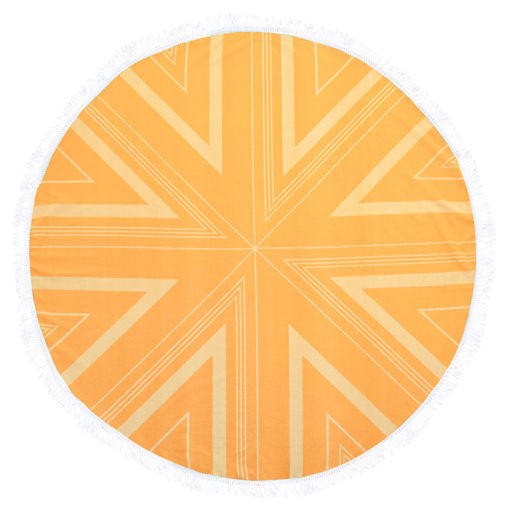 Εικόνα για Πετσέτα Θαλάσσης Sunscape Mirage Microfiber Στρογγυλή 150cm Save the Aegean Estia 00-26158