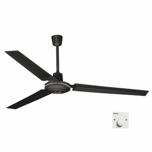 Εικόνα για Ανεμιστήρας Οροφής FLC-1400 Primo 56'' 140 cm Βιομηχανικός Με 3 Φτερά Μαύρος