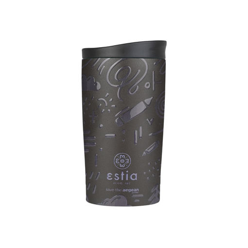 Εικόνα για Θερμός Travel Mug Save The Aegean 350ml Noir Echo Estia 01-25588