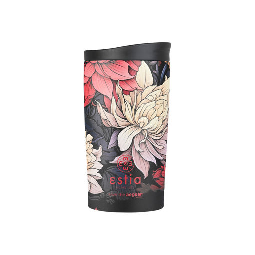 Εικόνα για Θερμός Travel Mug Save The Aegean 350ml Midnight Blossom Estia 01-25595