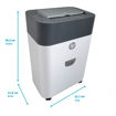 Εικόνα για HP OneShred Auto 100CC Καταστροφέας Εγγράφων P-4, 100 Φύλλα Auto/9 Manual, 17L, Λευκός/Γκρι