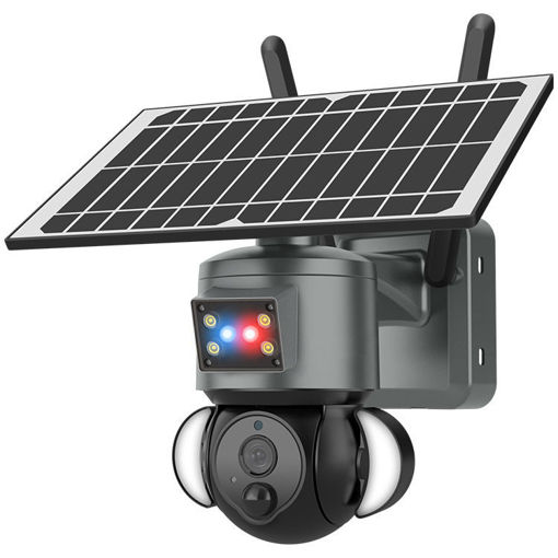 Εικόνα για Ηλιακή Κάμερα Ασφαλείας Wifi Solar Dom Camera UltraHD 3K Lefan JK14-S528-3MP