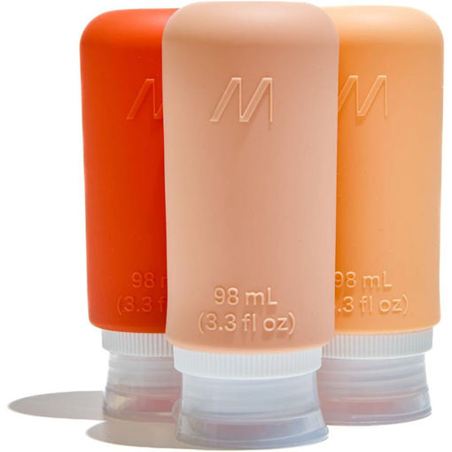 Εικόνα για Θήκη Ταξιδιού με 3 Μπουκαλάκια 98ml Peach Fuzzy MUITOMAS