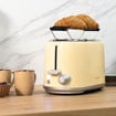 Εικόνα για Φρυγανιέρα 2 Θέσεων 980W CECOTEC Toast&Taste 1000 Retro Double Μπεζ CEC-03232