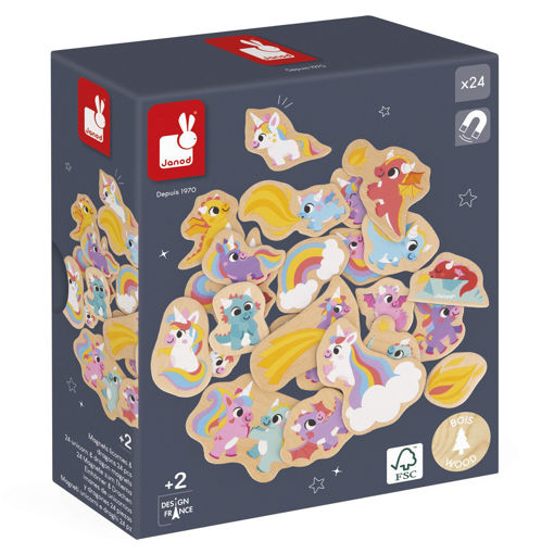 Εικόνα για JANOD ΜΑΓΝΗΤΙΚΟ ΠΑΙΧΝΙΔΙ ΜΟΝΟΚΕΡΟΙ ΚΑΙ ΔΡΑΚΟΙ ΓΙΑ ΠΑΙΔΙΑ 2+ -