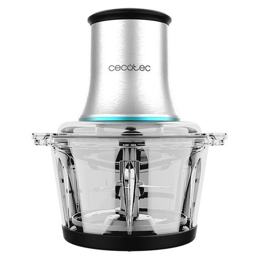 Εικόνα για Ηλεκτρικός Πολυκόπτης Cecotec ChopBeat 2000 Vindaloo Glass 500W με Γυάλινο Δοχείο 1L - 04858