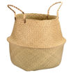 Εικόνα για Καλάθι Αποθήκευσης Lagoon Αναδιπλούμενο 48x40cm - Ψάθα Seagrass Μπεζ με Λαβές Estia 02-28855