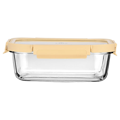 Εικόνα για Γυάλινο Φαγητοδοχείο Click&Seal 1520ml | Βιοπυριτικό Γυαλί με Αεροστεγές ΚαπάκιΕκρού Estia 01-26479