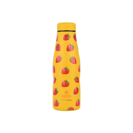 Εικόνα για Θερμός Ανοξείδωτο Travel Flask Save the Aegean 500ml Berry Bright - Κρύο 24ώρες Ζεστό 12ώρες Estia 01-31534