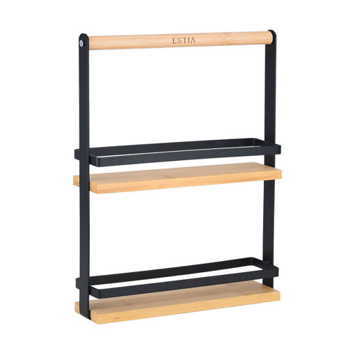 Εικόνα για Θήκη Οργάνωσης Bamboo Essentials 2 Επιπέδων με Χερούλι Estia 01-30759