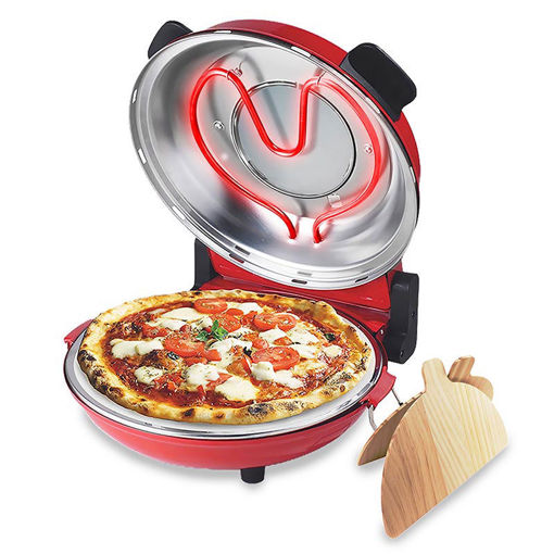Εικόνα για Παρασκευαστής Πίτσας Cecotec Fun Pizza&Co Mamma Mía Vista - 1200W, 420°C, Διάμετρος 30cm - 03826