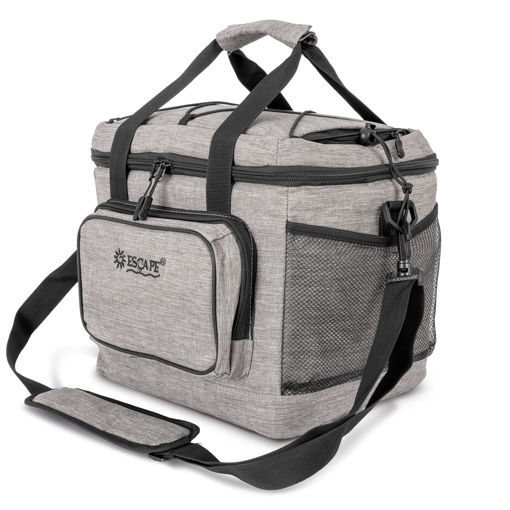 Εικόνα για Ισοθερμική Τσάντα ESCAPE Canvas 32L Γκρι - Αναδιπλούμενη με Θερμομόνωση