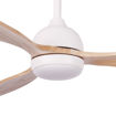 Εικόνα για Ανεμιστήρας Οροφής PRIMO PRCF-80667 52'' DC | LED 18W | Τηλεχειριστήριο | 3 Ξύλινα Πτερύγια | Λευκός