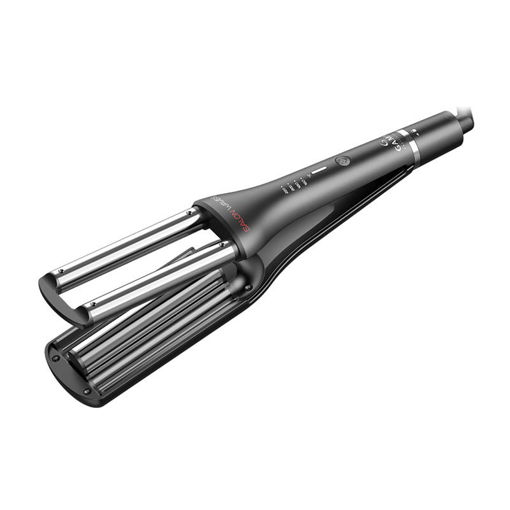 Εικόνα για GAMA Salon Waves Silk Επαγγελματικό Διπλό Ψαλίδι Κυματισμών | Τιτάνιο | 17–25mm | 220°C - PC5009