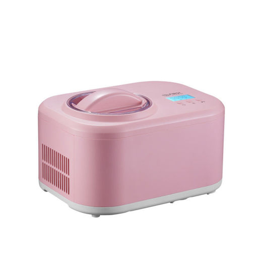 Εικόνα για Παρασκευαστής Παγωτού & Γιαουρτιού Ροζ - 4 Λειτουργίες, LCD Οθόνη, 1L - Σπιτικό Παγωτό σε 60 Λεπτά First Austria FA-5105-PI