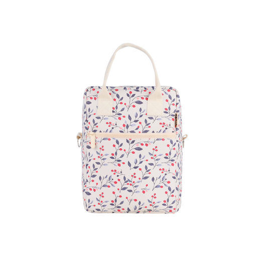 Εικόνα για Ισοθερμική Τσάντα Φαγητού Estia Save the Aegean 7lt Bloom Beige - Lunch Bag με Θήκες Μπουκαλιού Estia 01-32982