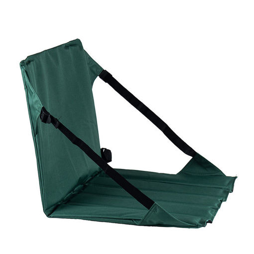 Εικόνα για Αναδιπλούμενο Κάθισμα Σταδίου COMPACT Πράσινο με Ιμάντες & Θήκη - Ελαφρύ Κάθισμα για Θέατρο & Αλιεία 19417