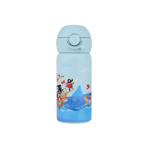 Εικόνα για Θερμός Παιδικό Wonder Bottle Save The Aegean 350ml - Compact Size με Καλαμάκι Σιλικόνης Treasure Quest Estia 01-33071
