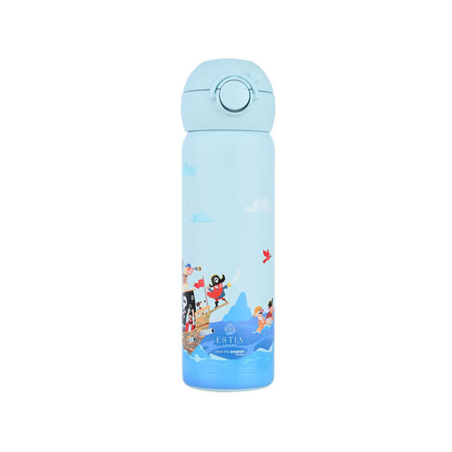 Εικόνα για Θερμός Παιδικό Wonder Bottle Save The Aegean 500ml - Ανοξείδωτο Ατσάλι με Καλαμάκι Σιλικόνης Treasure Quest Estia 01-33132