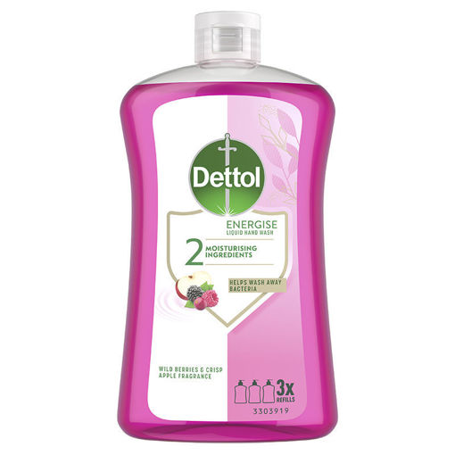 Εικόνα για Dettol Ανταλλακτικό Κρεμοσάπουνο Wild Berry 750ml - Ενυδατικό Υγρό Σαπούνι Χεριών