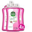Εικόνα για Dettol Πακέτο 4 Ανταλλακτικά Κρεμοσάπουνο Wild Berry 750ml - Οικονομική Συσκευασία Υγρού Σαπουνιού Χεριών