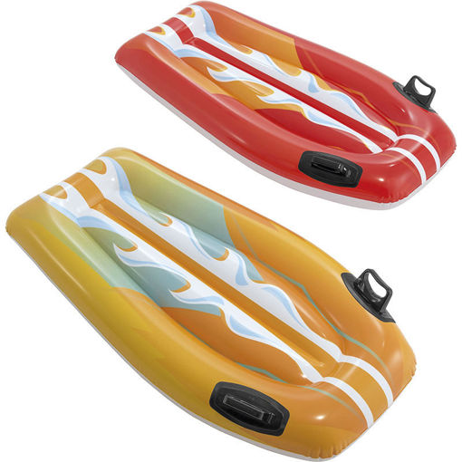 Εικόνα για Σανίδα Κολύμβησης Φουσκωτή Intex Joy Rider 112cm - Παιδικό Στρώμα Θαλάσσης με Χειρολαβές 58165