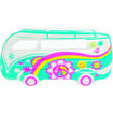 Εικόνα για Στρώμα Θαλάσσης Intex Groovy Van Float 178cm - Φουσκωτό Βαν με Διάφανο Παράθυρο Retro Style 58728