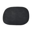 Εικόνα για Σουπλά Allure Οβάλ PVC - Μαύρο 43x30cm Estia 07-32371
