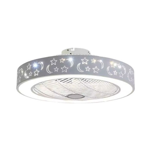 Εικόνα για Ανεμιστήρας Οροφής Primo PRCF-80673 DC 19″ 48εκ. με Τηλεχειριστήριο & LED Φως – Kids Series