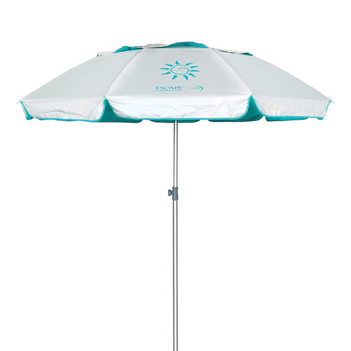 Εικόνα για Ομπρέλα Παραλίας Oxford 210D 2,2m UPF50+ με Εσωτερική Επένδυση - Τιρκουάζ ESCAPE 12011