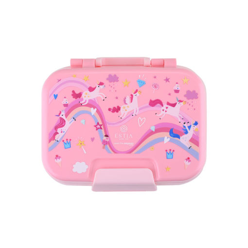 Εικόνα για Παιδικό Φαγητοδοχείο Save The Aegean 1030ml Δύο Επίπεδα και Μαχαιροπίρουνα  RAINBOW DREAMS - Estia E01-34368