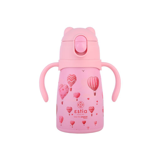 Εικόνα για Θερμός Παιδικό Bubble Bottle Save the Aegean 300ml LOVE ASCEND με Καλαμάκι Estia 01-33231