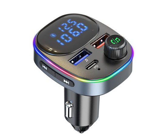Εικόνα για Philips FM Transmitter Bluetooth 5.3 Αυτοκινήτου - Type-C & USB Φορτιστής με LED  1150305-0008