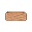 Εικόνα για Κουτί Οργάνωσης Allure Στοιβαζόμενο με Λαβές 20x17.5cm από Ξύλο Ακακίας - Compact Estia 02-34153