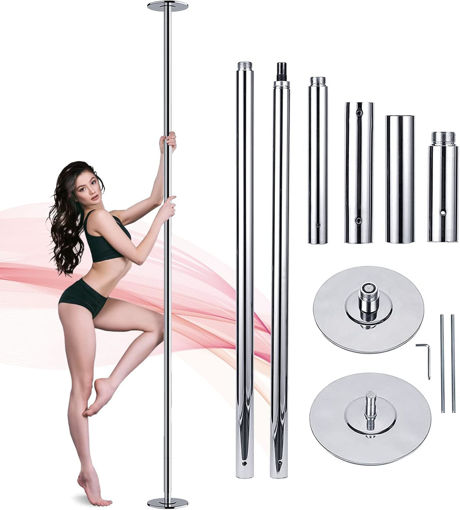 Εικόνα για Viking Silver Pole - Επαγγελματικός Στύλος Γυμναστικής & Χορού με Χρώμιο 106616