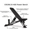 Εικόνα για VIKING B-400 Power Bench Πάγκος Γυμναστικής - Αντοχή 400kg με 10 Θέσεις 106513