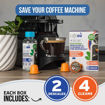 Εικόνα για Caffenu KIT Καθαρισμού Nespresso - 4 Κάψουλες Καθαρισμού + Αφαλατικό 200ml