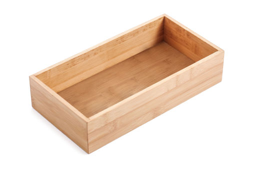 Εικόνα για Κουτί Οργάνωσης Bamboo Essentials 26x18.5x8.3cm Στοιβαζόμενο - Μικρό Κουτί Αποθήκευσης Bamboo Estia 02-31411
