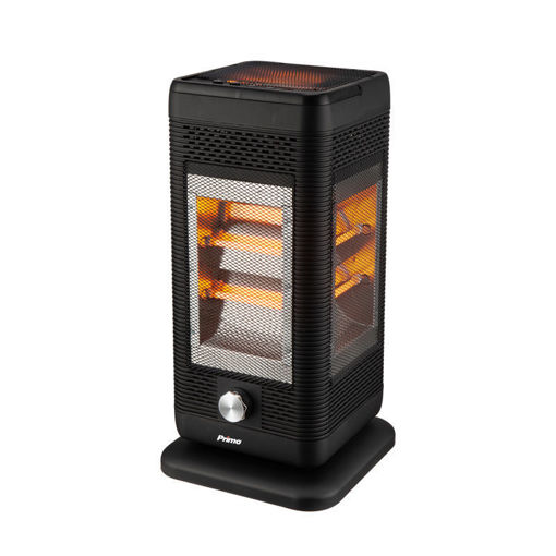 Εικόνα για Θερμάστρα Χαλαζία PRQH-81118 Primo 2000W Μαύρη - 10 Λάμπες, 5 Βαθμίδες, Χρονοδιακόπτης