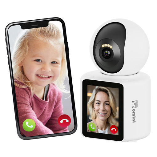 Εικόνα για Momini CommuniCare - Ενδοεπικοινωνία 2-in-1 Wi-Fi & Οθόνη 2.8" με Άμεση Κλήση