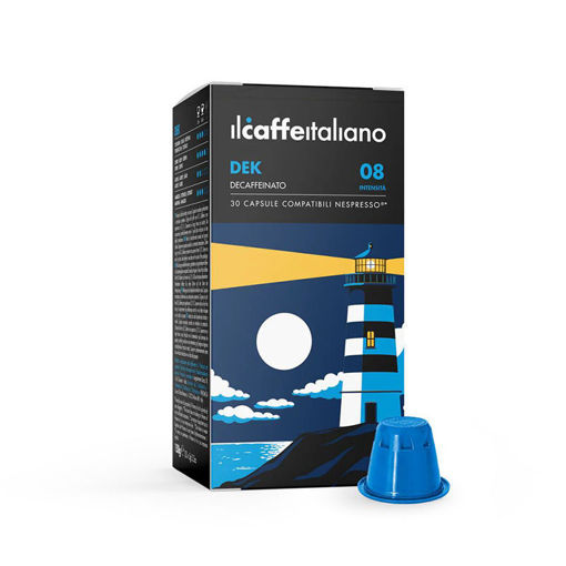 Εικόνα για Dek Il Caffè Italiano - Κάψουλες Decaffeinato Συμβατές Nespresso Ένταση 8 - (30 Κάψουλες)
