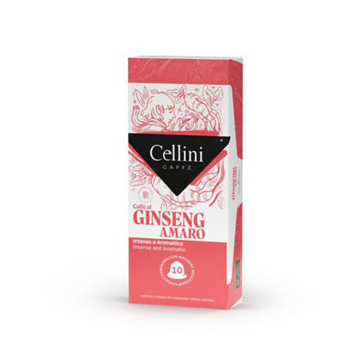 Εικόνα για Κάψουλες Καφές Ginseng Amaro Cellini - Χωρίς Ζάχαρη Συμβατές Nespresso® - 10 τεμ.