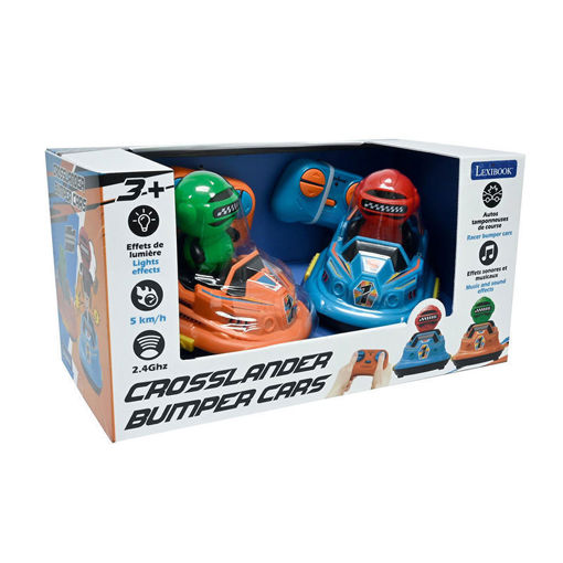 Εικόνα για Lexibook Crosslander Bumper Cars Τηλεκατευθυνόμενα Συγκρουόμενα Αυτοκίνητα Σετ 2τμχ με Φως & Ήχο RC2A