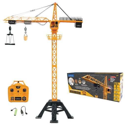 Εικόνα για Lexibook Crosslander Pro Τηλεκατευθυνόμενος Γερανός 1.28m με Ήχους, Φώτα & Ανύψωση 500g RCP35