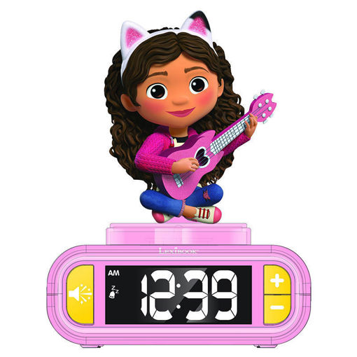Εικόνα για Lexibook Ξυπνητήρι Gabby's Dollhouse με 3D Νυχτερινό Φως, 6 Μελωδίες & LCD Οθόνη RF.RL800GDH