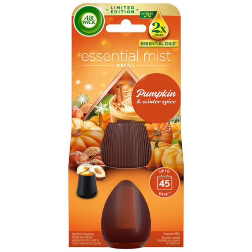 Εικόνα για Ανταλλακτικό Αρωματικό Χώρου Essential Mist με Άρωμα Pumpkin Spice Airwick