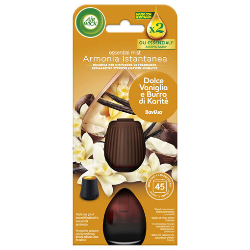 Εικόνα για Ανταλλακτικό για το Αρωματικό Χώρου Essential Mist με Άρωμα Βανίλια- Καστανή Ζάχαρη Airwick 20 ml