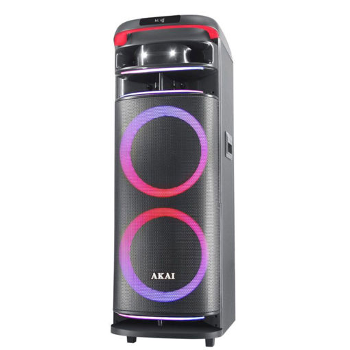 Εικόνα για AKAI Party Speaker 1200 Φορητό Ηχείο 100W με Bluetooth 5.3, TWS & LED