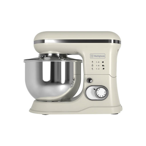 Εικόνα για Westinghouse WKSMXR498WH Κουζινομηχανή Retro 1200W 5L Λευκή με 3 Εξαρτήματα