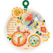 Εικόνα για Janod Εκπαιδευτικός Τροχός Χρόνου - Ξύλινο Ημερολόγιο με Ρολόι, Εποχές & Καιρό για Παιδιά 3+ Ετών J09623